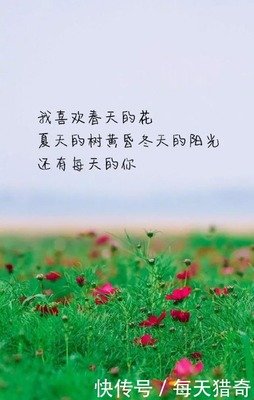 一米阳光优美的句子