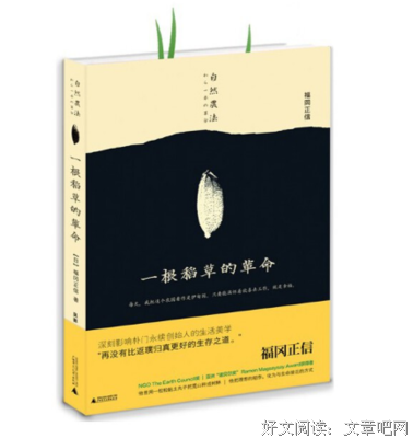 《一根稻草的革命》的读后感大全