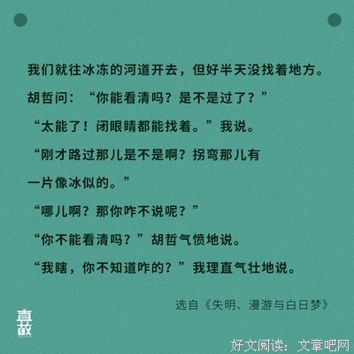 《失明、漫游与白日梦》的读后感大全