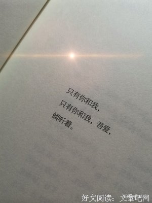 吾爱句子