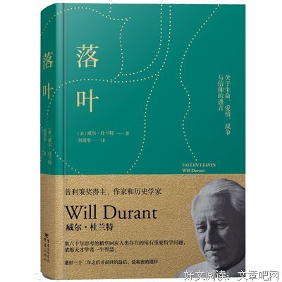 落叶：关于生命、爱情、战争与信仰的遗言读后感100字