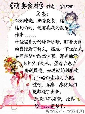 最经典的《废物王爷：盛世嫡妃》名句欣赏