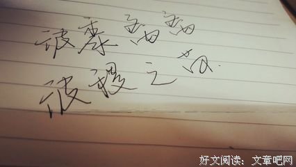 我最爱的句子