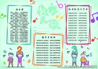 从1到100的数字儿歌经典读后感有感