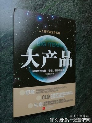 大产品—— 超级世界市场：窃意、创意与生意读后感1000字