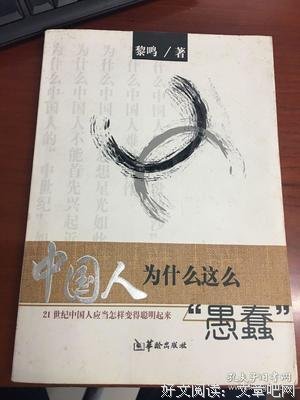 中国人为什么这么“愚蠢”的读后感大全