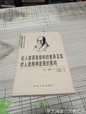 《论人类语言结构的差异及其对人类精神发展的影响》读后感100字