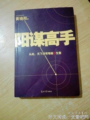 最新的《阳谋高手》佳句摘抄