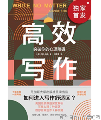 《高效写作：突破你的心理障碍》读后感摘抄