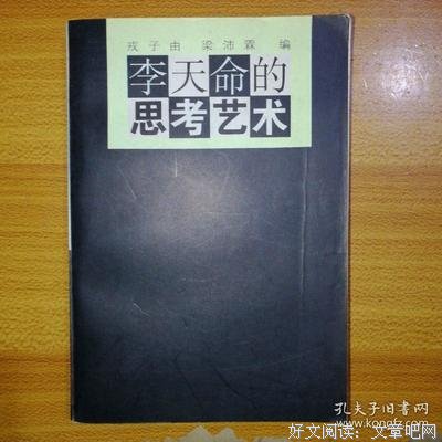 《李天命的思考艺术》读后感100字