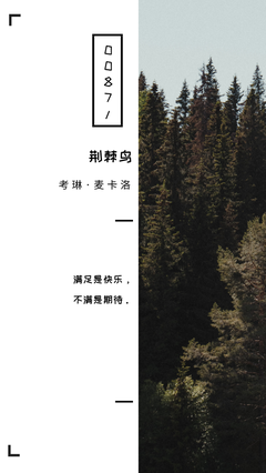 无意鸟经典的句子
