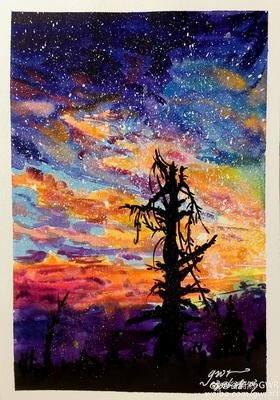 《星空蔚然》的句子