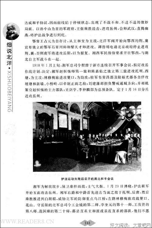 段祺瑞政权读后感100字
