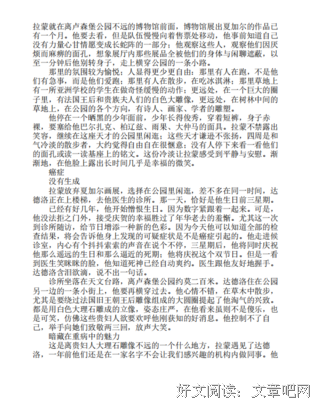 《庆祝无意义》小说摘抄