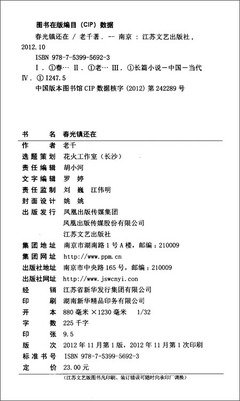 《春光镇还在》小说书摘