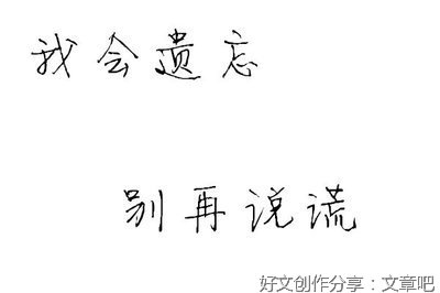 你说他只是梦优美的句子