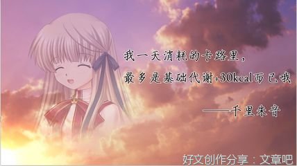 轻小说句子大全