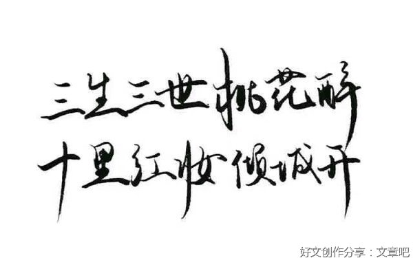。优美的句子