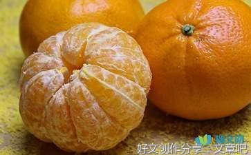 橘子收藏句子大全