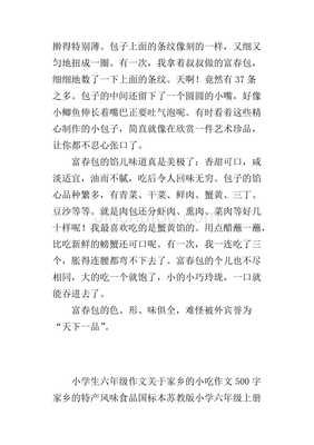 神奇的食物作文500