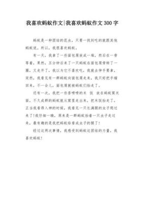 观察蚂蚁作文10篇