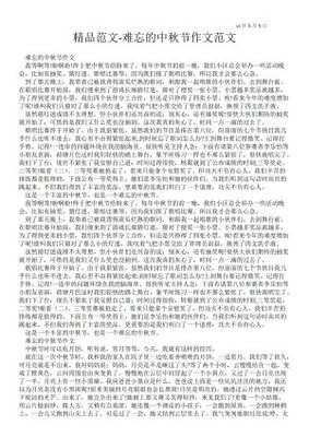 快乐的中秋节的作文500字