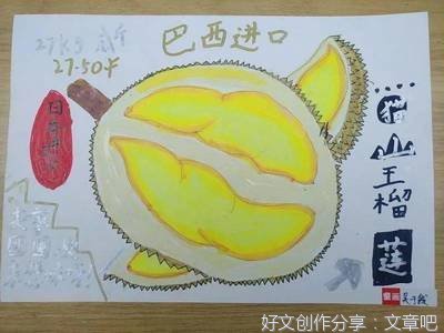 《榴莲》的作文