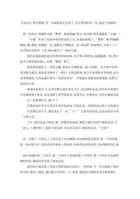 一次有趣的游戏作文10篇