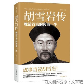 胡雪岩传（十点读书专栏作家桃花月球新作，逐事写透胡雪岩财富积