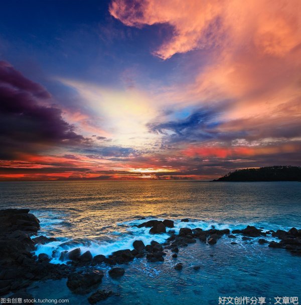 有关夕阳即景的作文