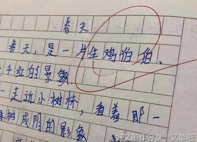 描写春天的的作文200字