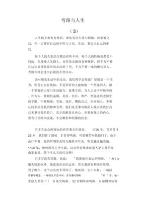 弯路与直路为话题800字作文
