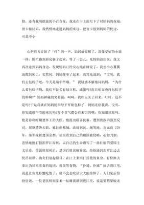 端午节趣事高中作文300字