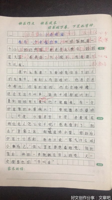 关于我家的小小“动物园”的作文