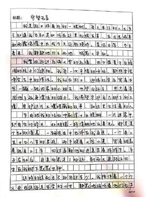 作文我的小伙伴500字写一个特点