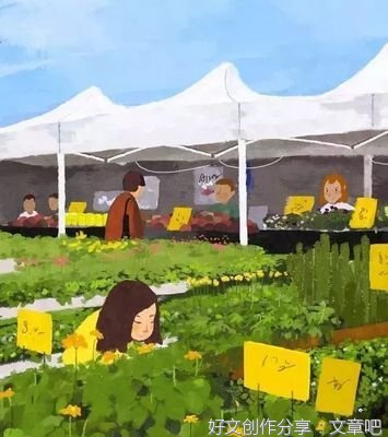 关于逛花街的作文