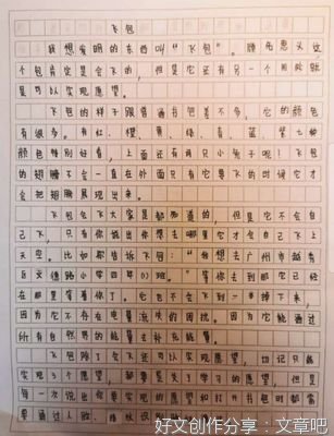 奇思妙想作文300字