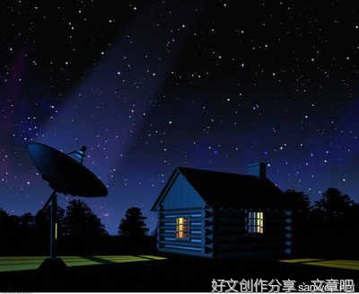 关于夜空的想象作文400子