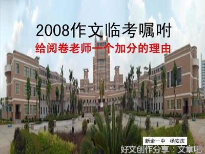 2008作文大全