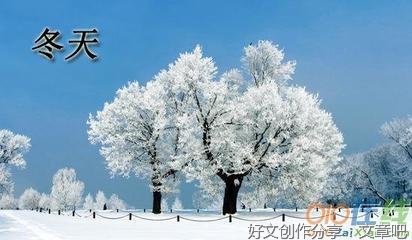 冬天美丽的校园作文350字