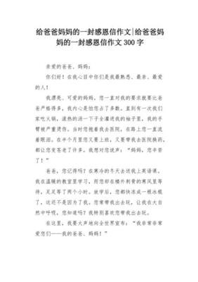 给爸爸的信作文500字