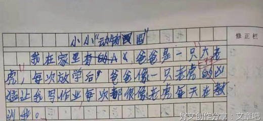 家人比喻成动物作文(通用10篇)