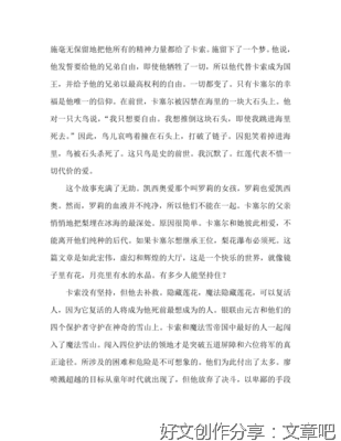 幻城读后感