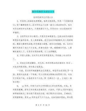 争执经典作文
