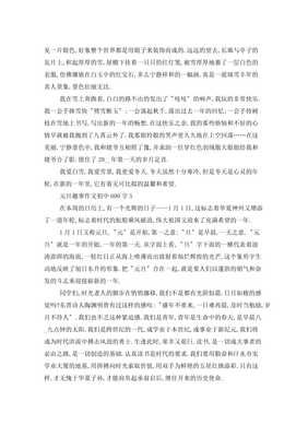 元旦趣事经典作文