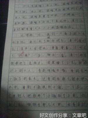 我的小传作文(精选10篇)