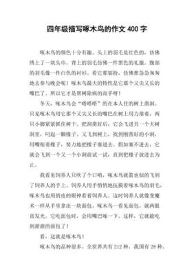 描写朋友外貌的作文400字10篇