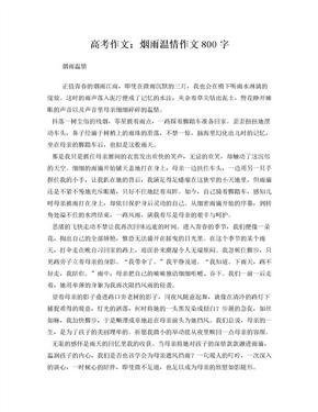 温暖的手作文800字