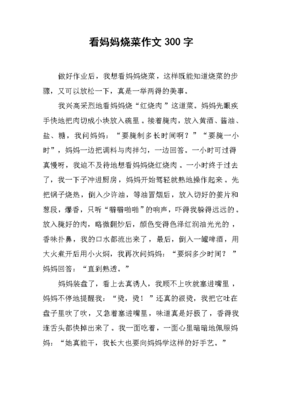 第一次烧菜作文800字