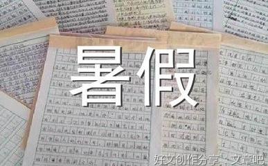 初中我的暑假生活500字作文